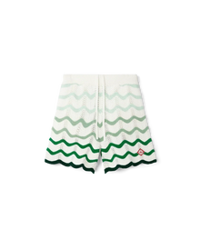 Short Wavy Gradient Crochet Shorts 2 Blanc - photo 1/6 - UrbanDrip