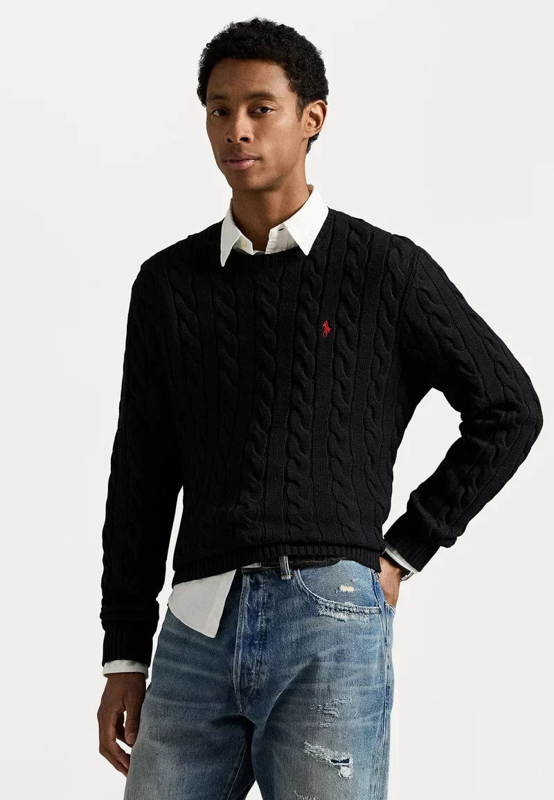 Sweat Pull En Laine Noir - photo 2/3 - UrbanDrip