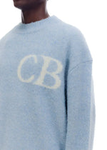 Sweat Pull CB Logo Knit Bleu Ciel - photo 2/5 - UrbanDrip