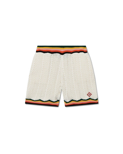 Chevron Lace Shorts