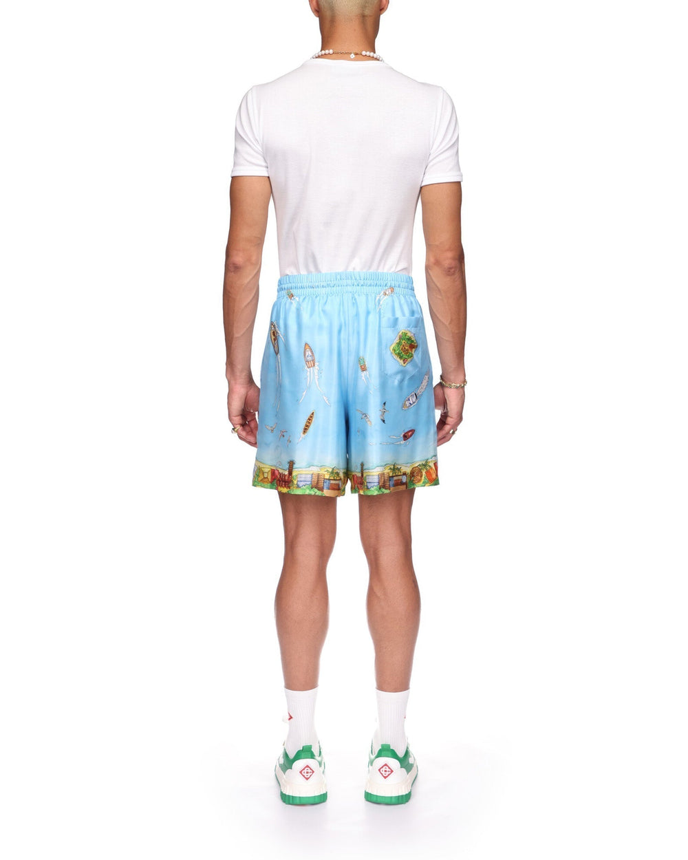 Short Maison Sur Piloti Silk Shorts - photo 4/6 - UrbanDrip