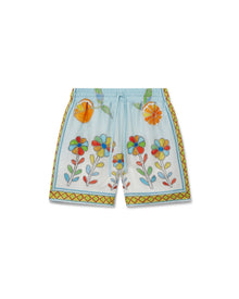 Short Yoruba Flowers Silk Shorts - photo 1/6 - UrbanDrip