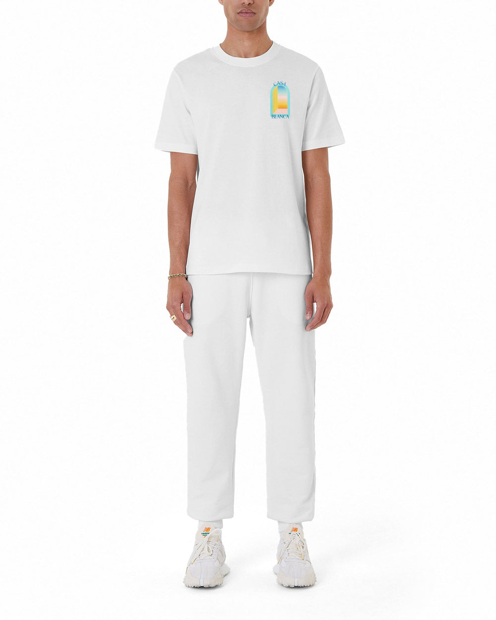 T-Shirt L Arc 3 Blanc Multicolore - photo 3/4 - UrbanDrip