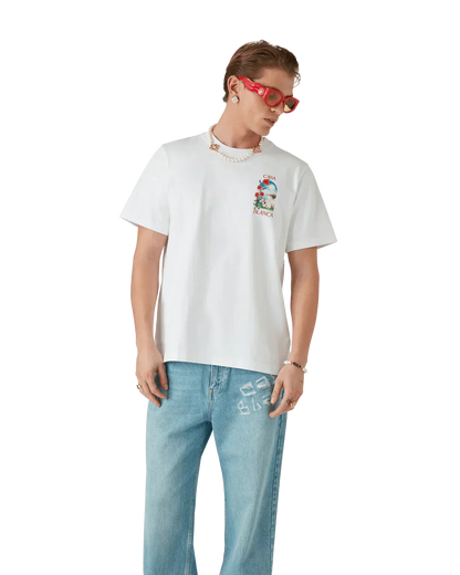 T-Shirt Casablanca LA DAYS Blanc