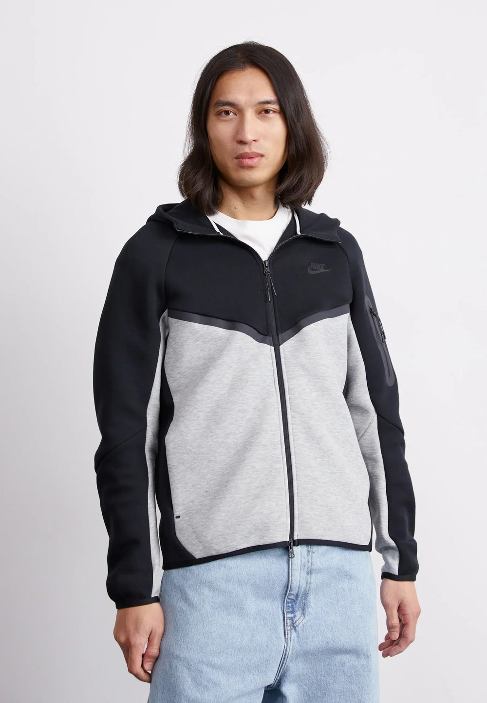 Zip Zippé Noir Et Gris - photo 4/5 - UrbanDrip