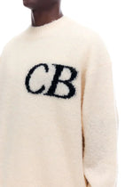 Sweat Pull CB Logo Knit Beige - photo 2/5 - UrbanDrip
