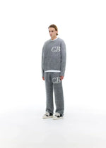 Sweat Pull CB Logo Knit Gris - photo 3/5 - UrbanDrip