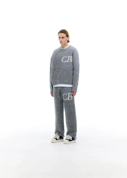 Pull CB Logo Knit Gris