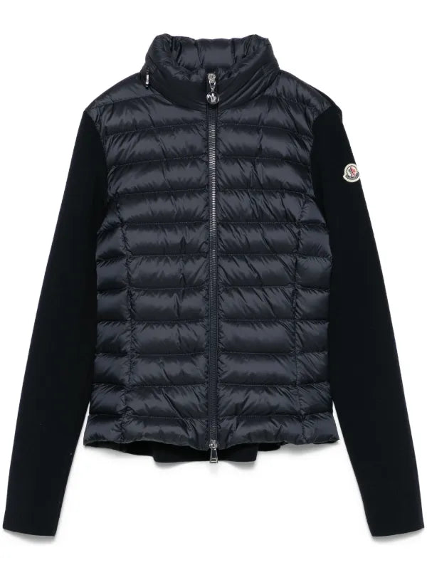 Zip Cardigan Zippé à Design Matelassé - UrbanDrip