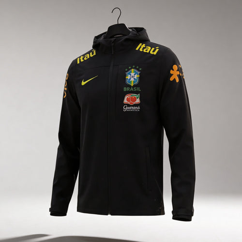 NOUVELLE VESTE DU BRÉSIL NOIR 2025/2026