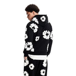 Sweat Pull Denim The Cotton Wreath Et Noir Blanc - photo 3/3 - UrbanDrip