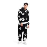 Sweat Pull Denim The Cotton Wreath Et Noir Blanc - photo 2/3 - UrbanDrip