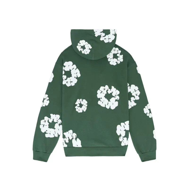 Sweat Pull Denim The Cotton Wreath Vert - photo 2/2 - UrbanDrip