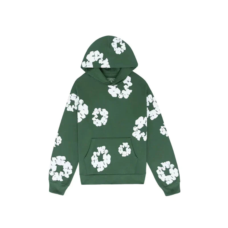Sweat Pull Denim The Cotton Wreath Vert - photo 1/2 - UrbanDrip