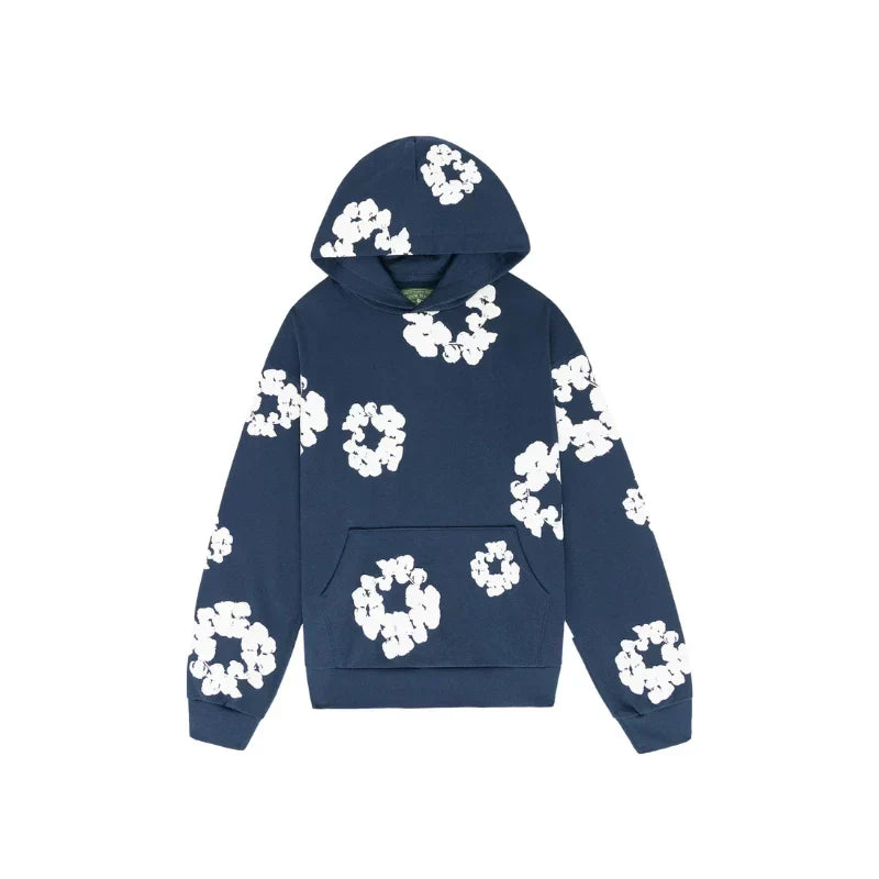 Sweat Pull Denim The Cotton Wreath Bleu - photo 1/2 - UrbanDrip