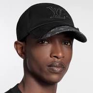Casquette Cap Noire Broderie Argentée Argenté Noir - photo 1/2 - UrbanDrip