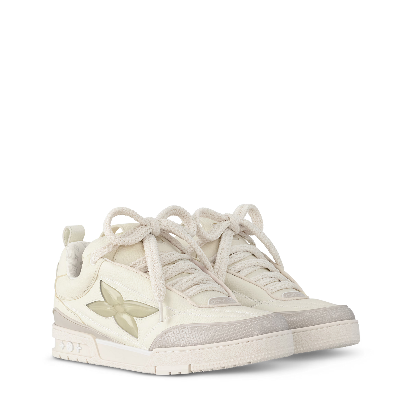 LV Skate Logo incrusté Beige