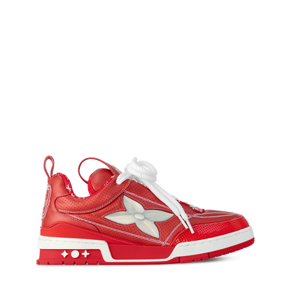 LV Skate Logo incrusté Rouge