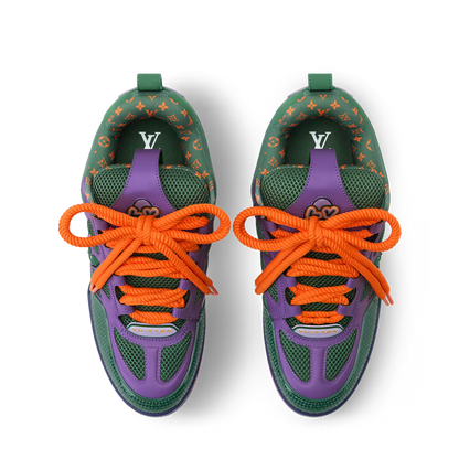 LV Skate Violet Et Vert