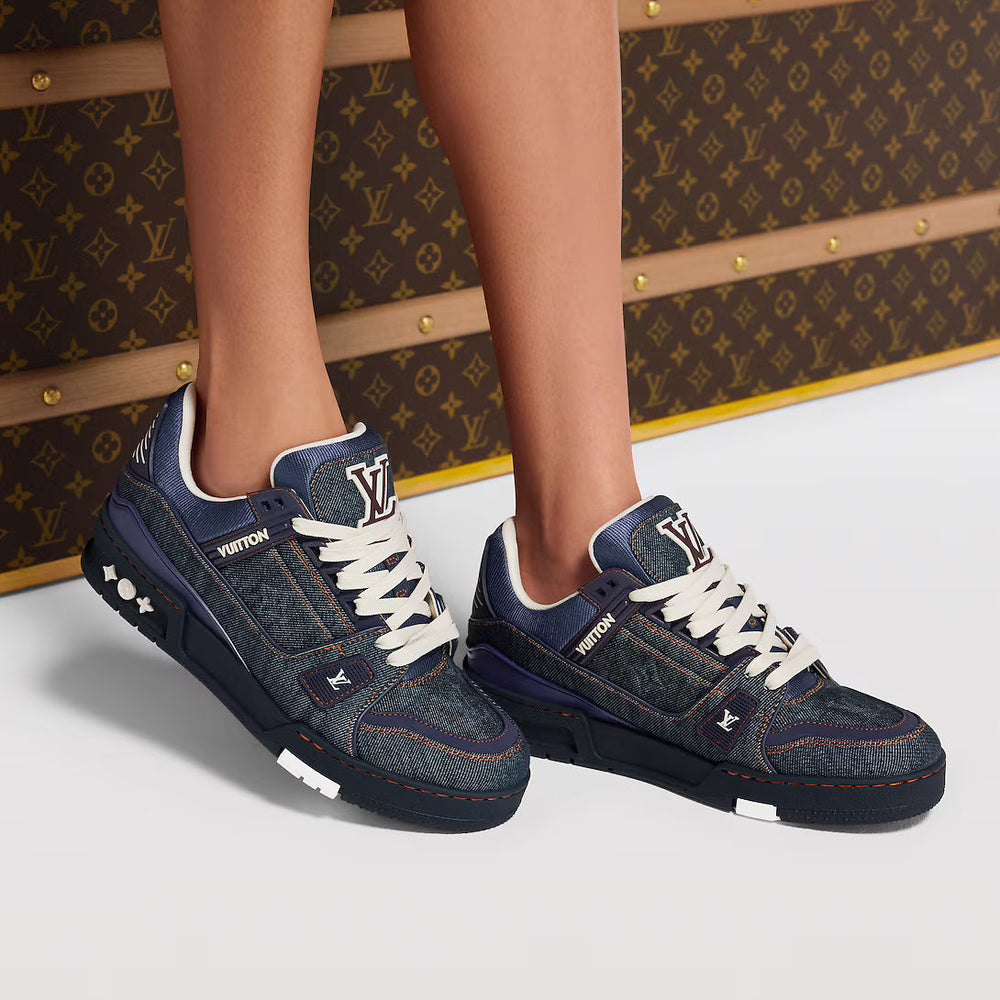 Sneakers Trainer Bleu Marine - photo 4/7 - UrbanDrip