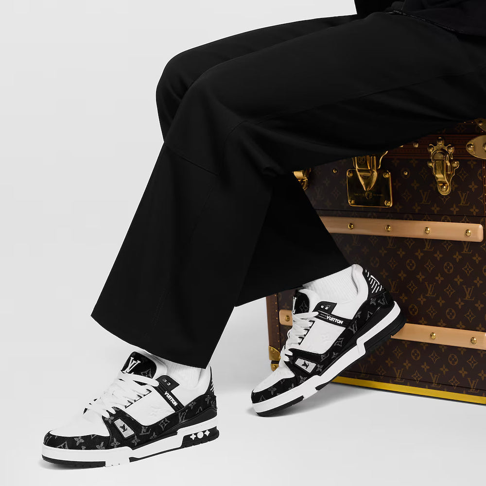 Sneakers Trainer Et Noir Blanc - photo 4/8 - UrbanDrip