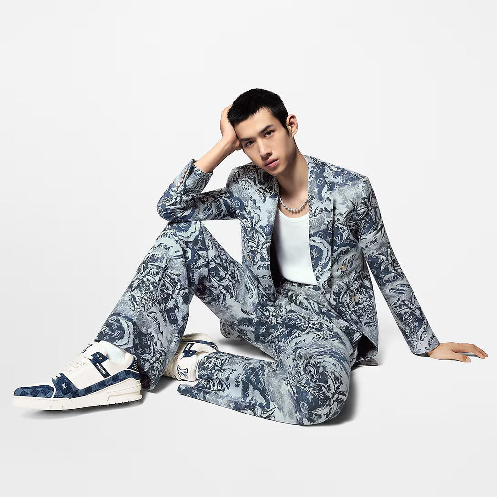 Sneakers Trainer Bleu - photo 3/9 - UrbanDrip
