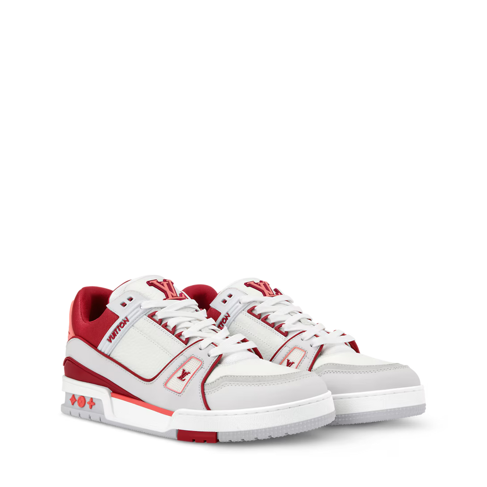 Sneakers Trainer Et Gris Rouge - photo 1/7 - UrbanDrip