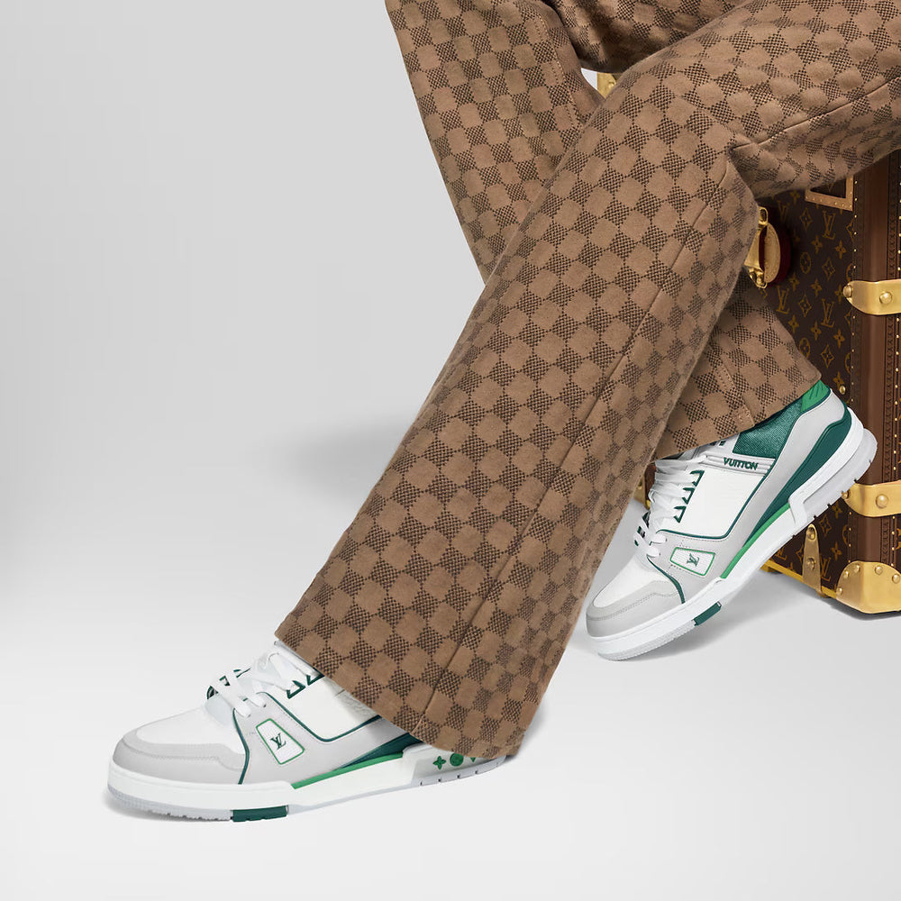 Sneakers Trainer Et Gris Vert - photo 3/6 - UrbanDrip