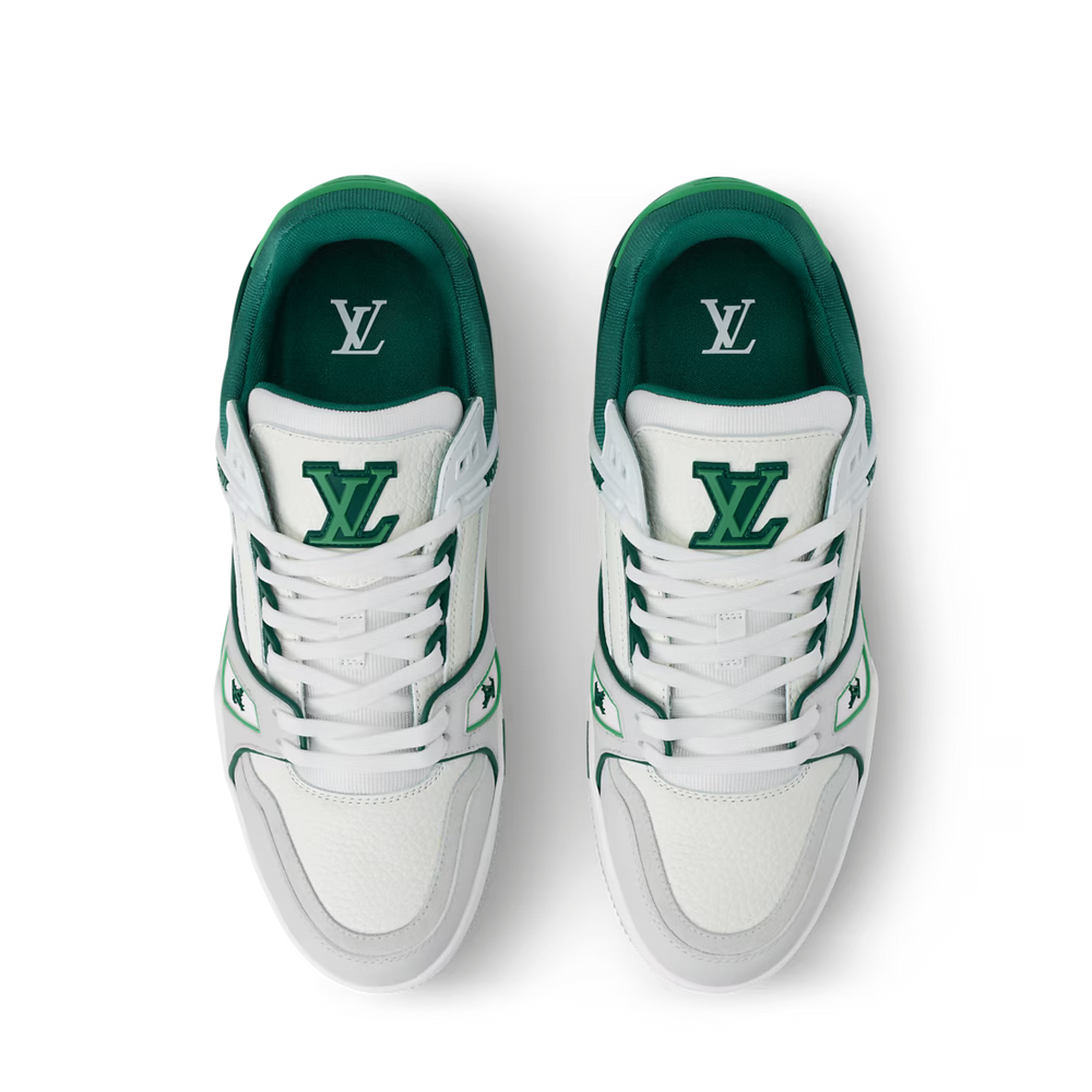 Sneakers Trainer Et Gris Vert - photo 4/6 - UrbanDrip