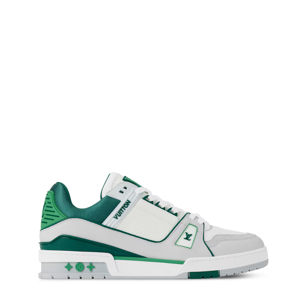 Sneakers Trainer Et Gris Vert - photo 2/6 - UrbanDrip