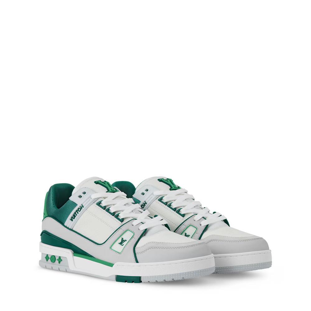 Sneakers Trainer Et Gris Vert - photo 1/6 - UrbanDrip