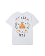 T-Shirt Casa Way 3 Blanc - photo 1/4 - UrbanDrip