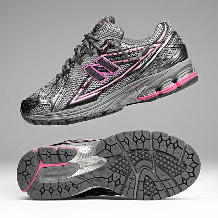 Sneakers Noir Et Rose - UrbanDrip