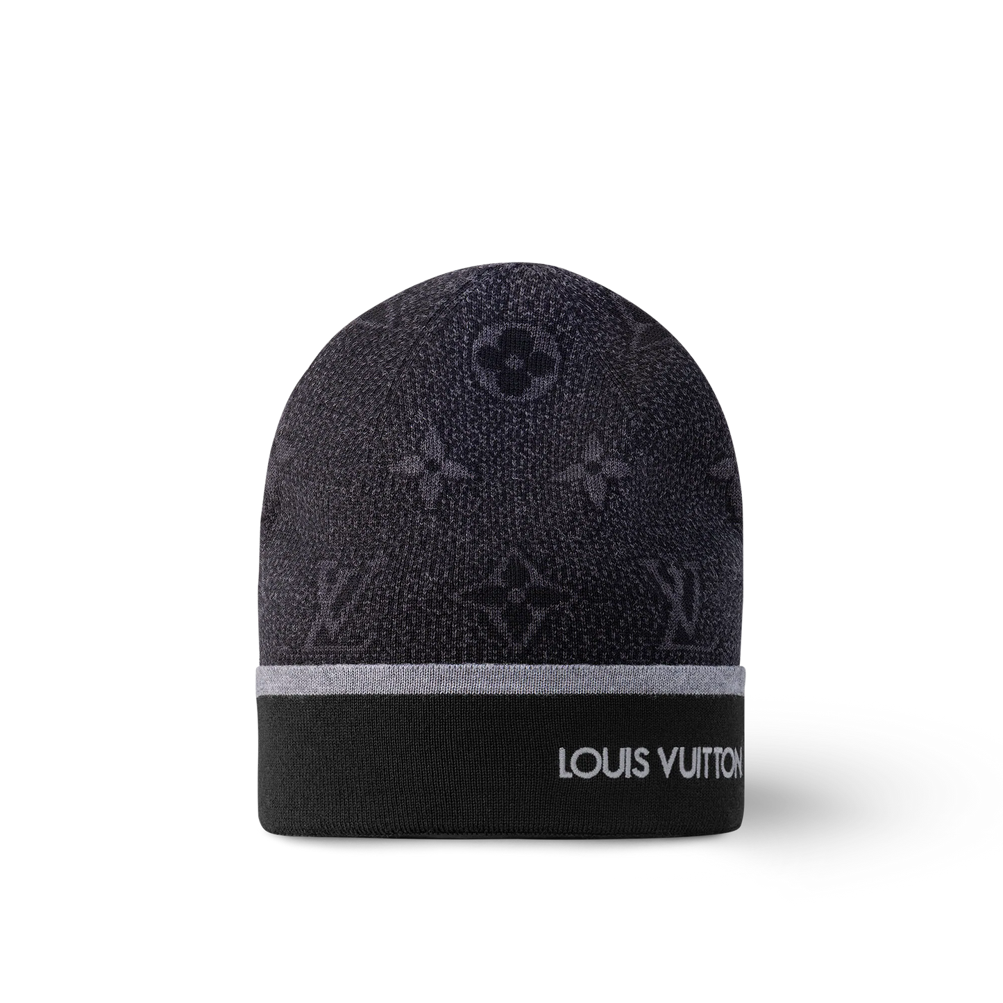 Bonnet et Écharpe My Monogram Éclipse Noir