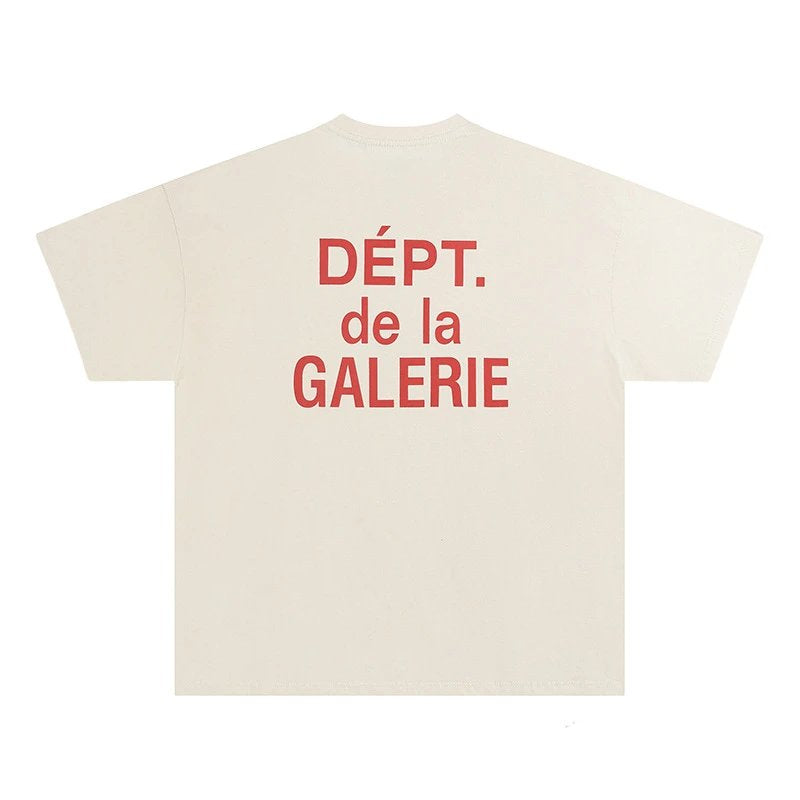 T-Shirt Et Rouge Beige - UrbanDrip
