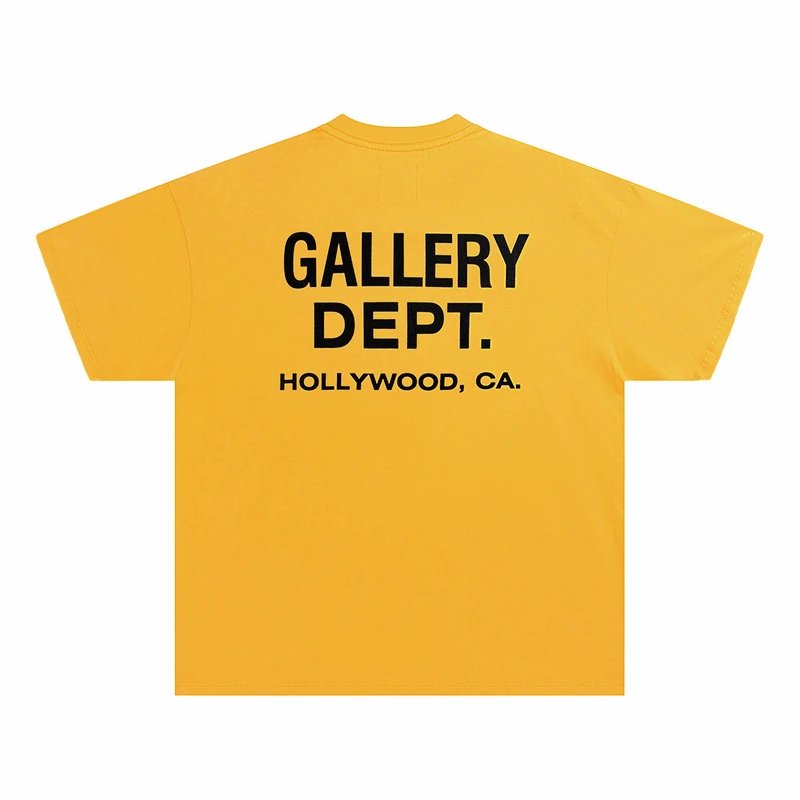 T-Shirt Et Noir Jaune - UrbanDrip