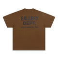 T-Shirt Gallery Dept. Marron Foncé Et Noir