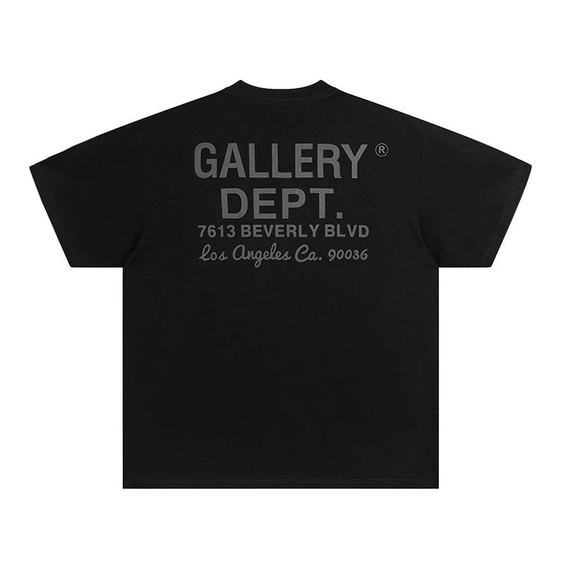 T-Shirt Noir Et Gris - UrbanDrip