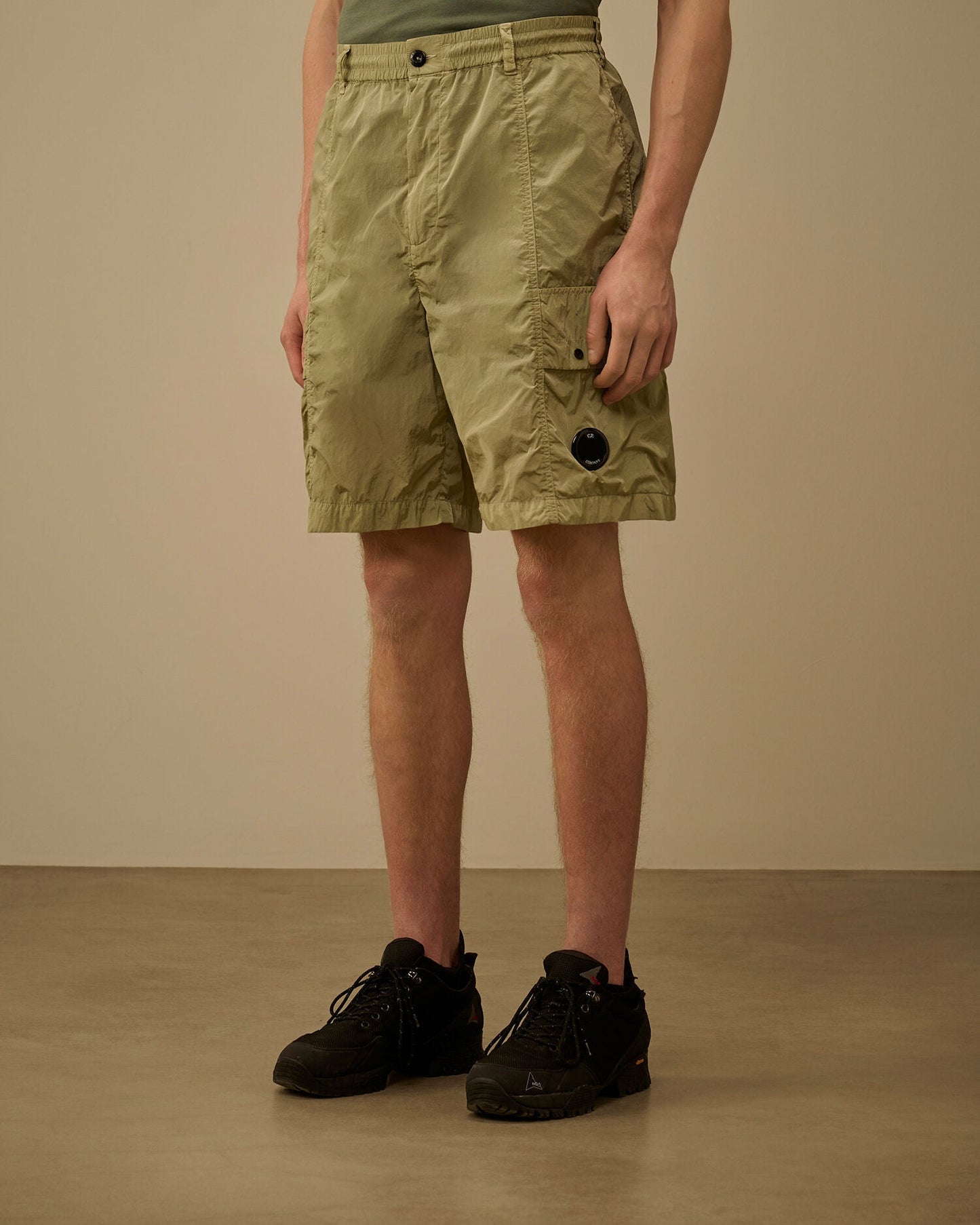 Short CP Company Moss gray - green