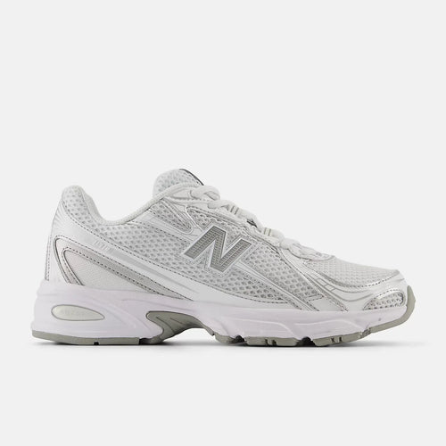 New Balance 740 Argent Et Blanc