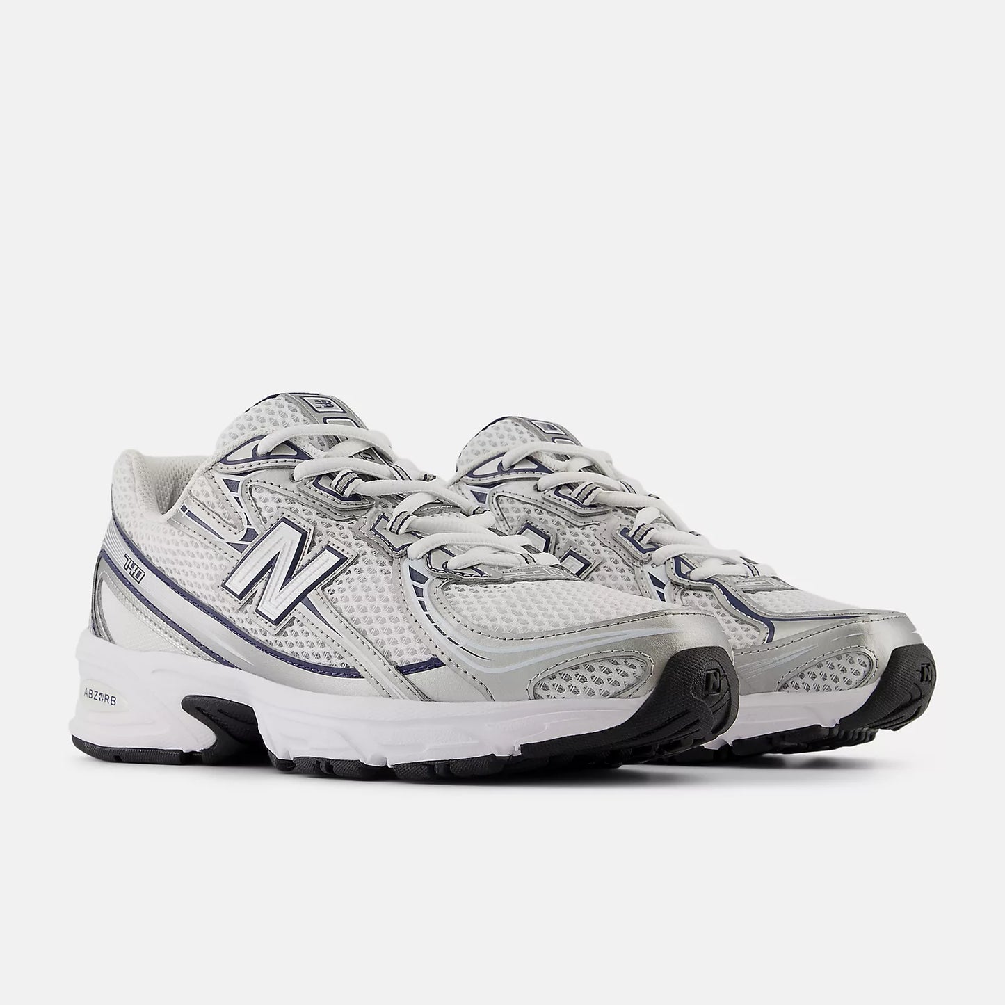 New Balance 740 Gris Et Bleu