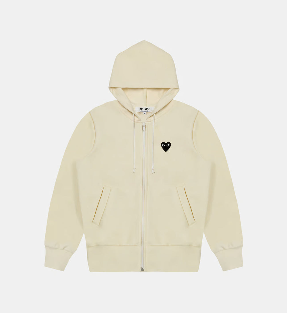 Sweat zippé Avec Capuche Beige - photo 1/2 - UrbanDrip