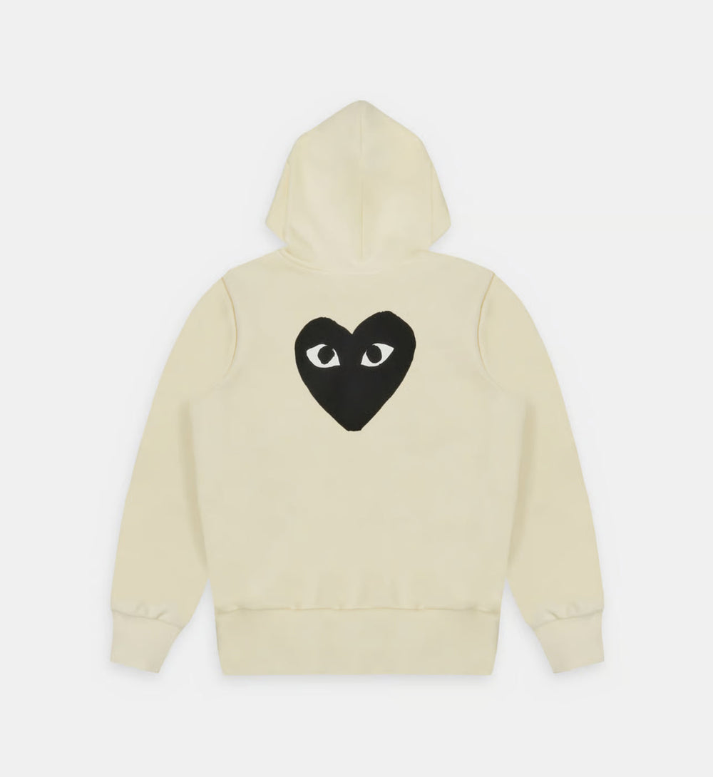 Sweat zippé Avec Capuche Beige - photo 2/2 - UrbanDrip