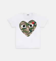 T-Shirt Et Camouflage Blanc - UrbanDrip